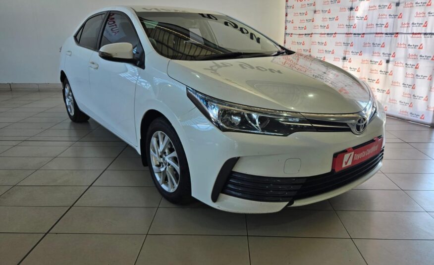 2020 Toyota Corolla 1.6 Prestige