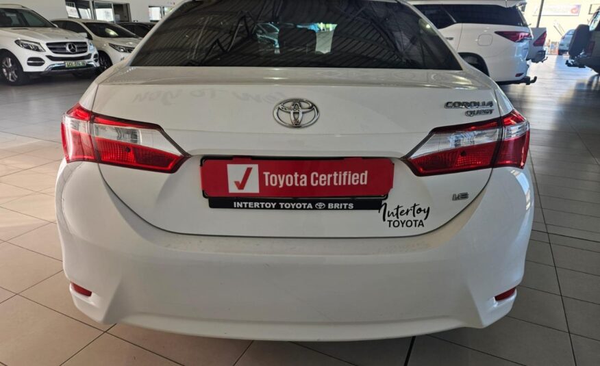 2023 Toyota Corolla Quest 1.8 Plus Auto