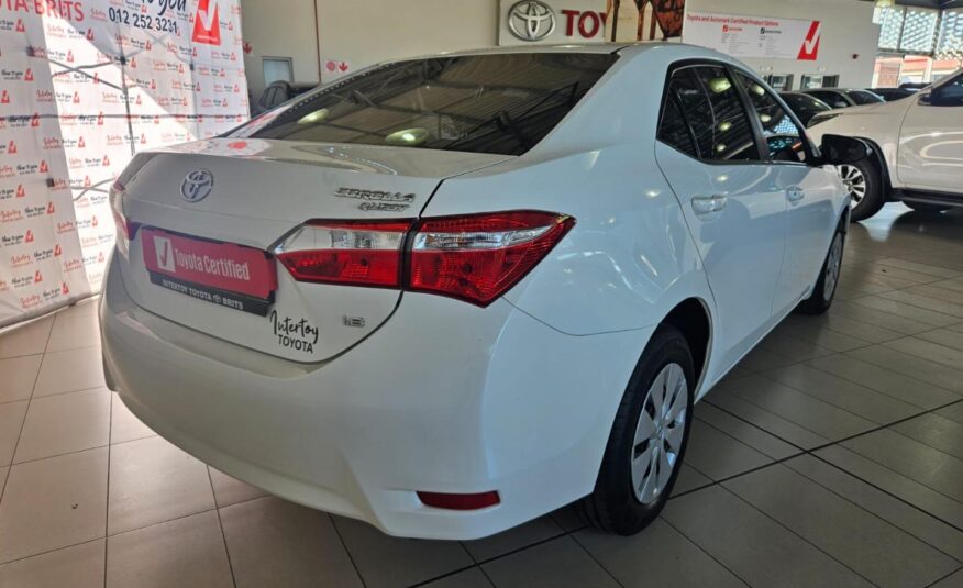 2023 Toyota Corolla Quest 1.8 Plus Auto